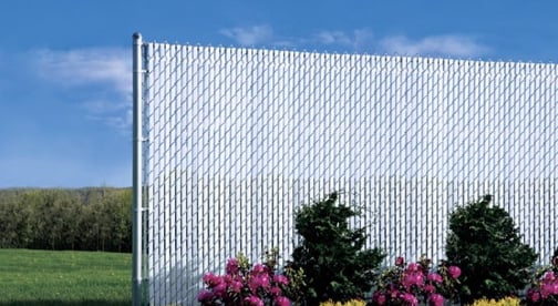 Chain Link Fence with Slats | Pexco